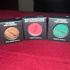 Set of 3 Mac eye shadows